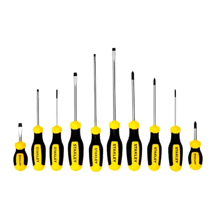 STANLEY 10-piece Screwdriver Set - STHT60799