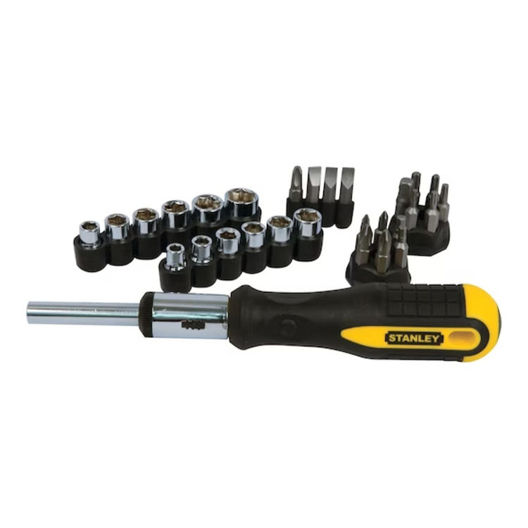 STANLEY 29-piece Ratchet and Multibit Screwdrivers - 54-925
