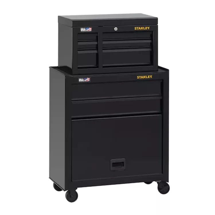 STANLEY 100 Series 26in 5-Drawer Tool Chest and Cabinet - STST22656BK