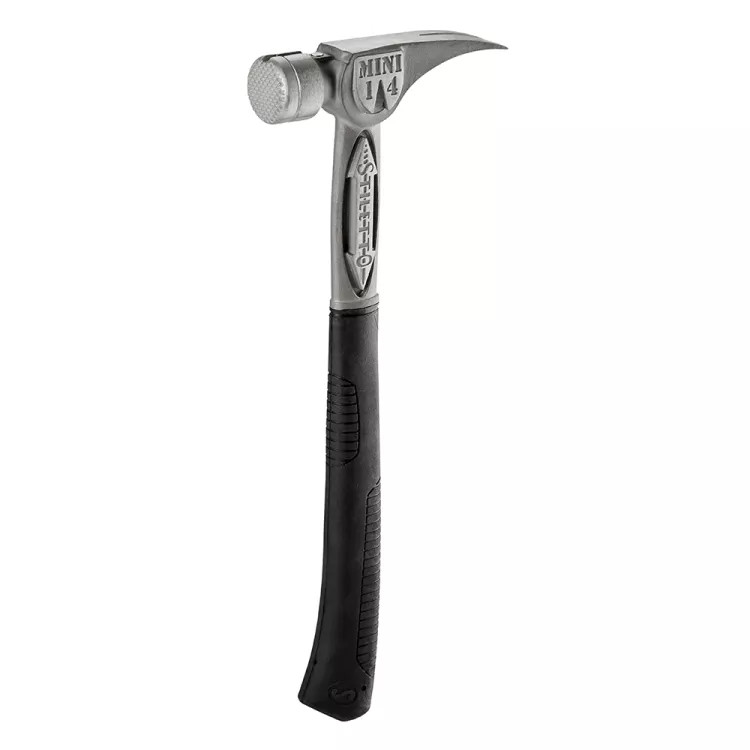 STILETTO 14oz Milled Face Hammer with Curved Handle - TBM14RMC