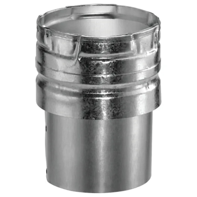 AmeriVent 5" Snap-Lock Draft Hood Connector , Steel - 5EDC