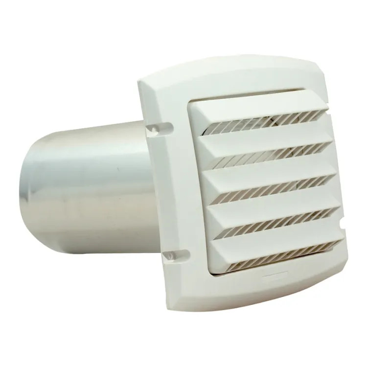 Dundas Jafine ProVent 6-1/4" W x 1-1/2" D x 7" H  White Polypropylene intake Hood - IH4WXZ
