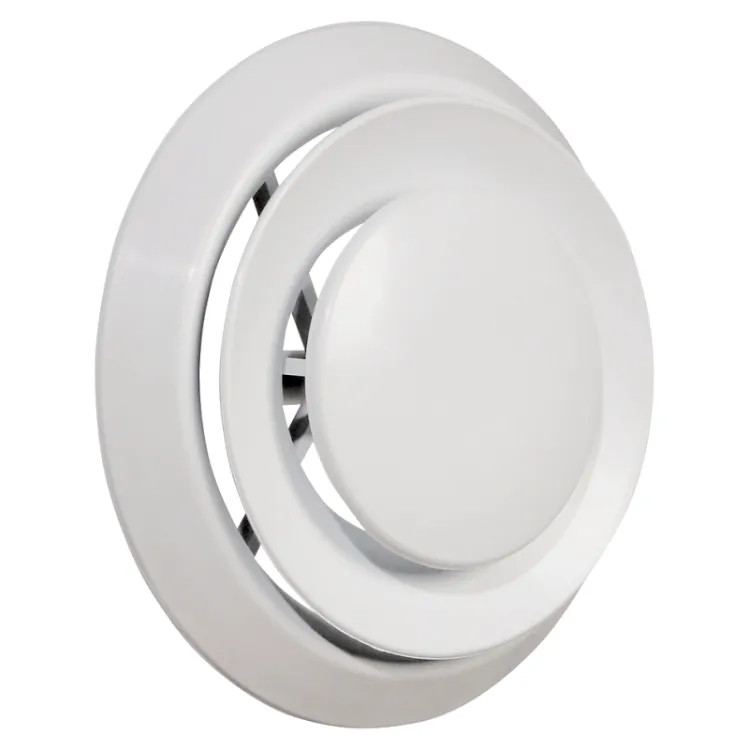 IMPERIAL DR-08 DIFFUSER CEILING ROUND 8IN WHT