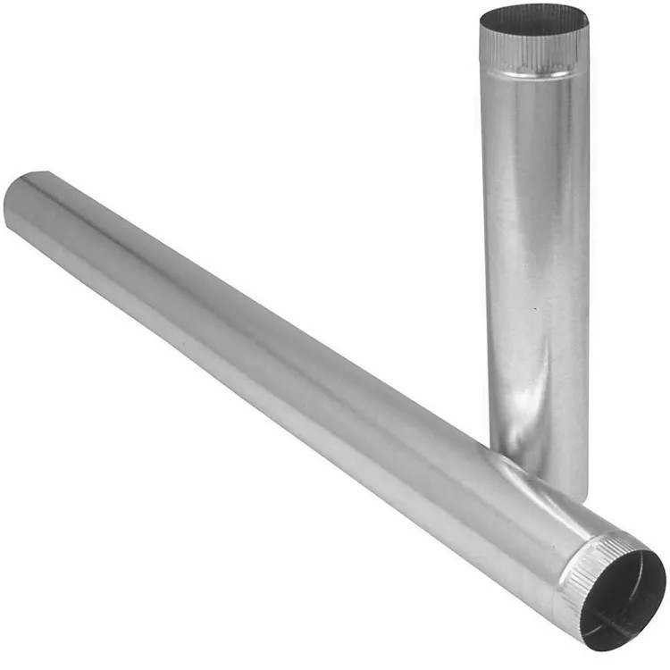 IMPERIAL GV1468 FURN PIPE 28GA 5X60IN GALV