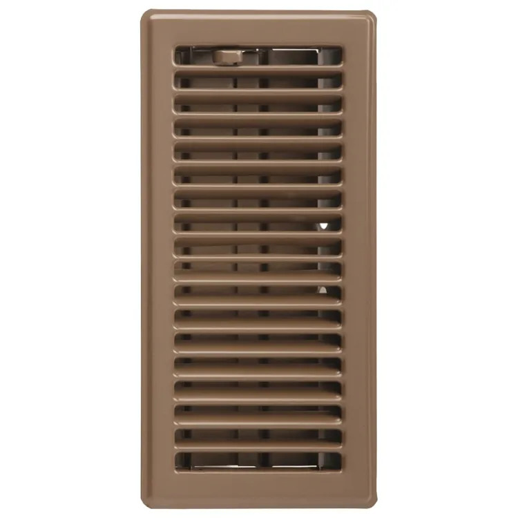 IMPERIAL RG0234 REGISTER FLOOR 4X10IN BRN