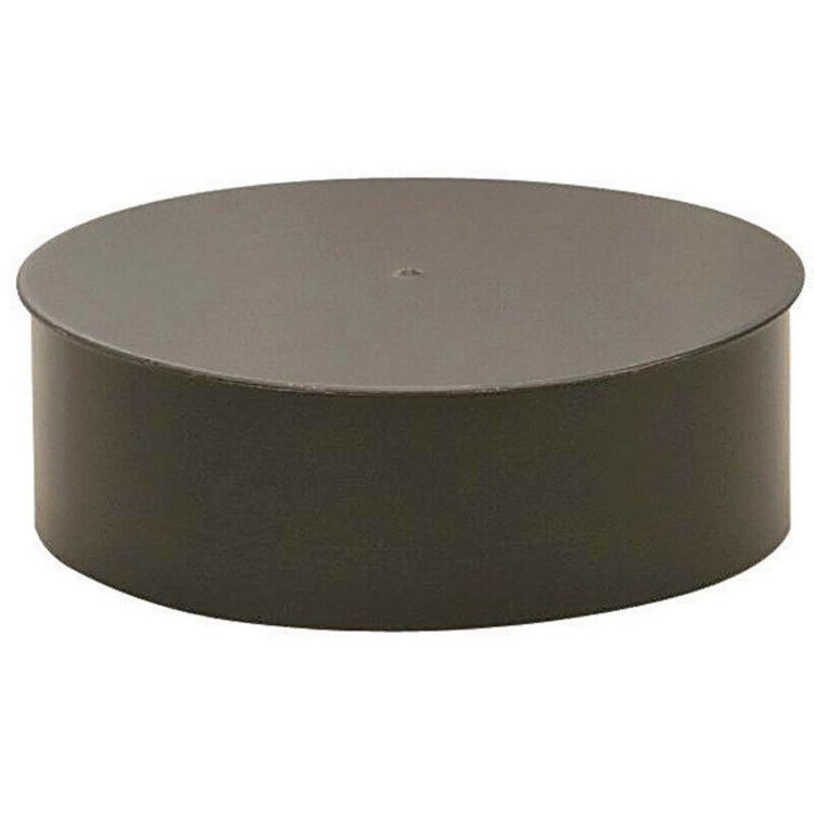 Imperial BM0030 End Cap Cleanout, 7", Black