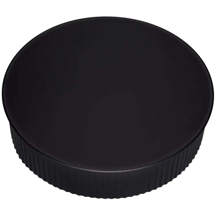 Imperial 7" Round End Cap, Crimped Small End - BM0152