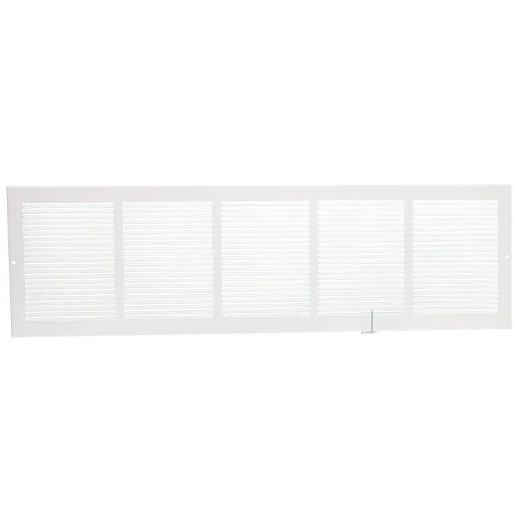 Imperial 30"x8" Sidewall Return Air Grille, Polystyrene, White - RG0550