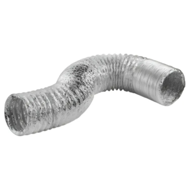 Lambro 4" x 8' Clothes Dryer Transition Foil Flex Duct - 498PL