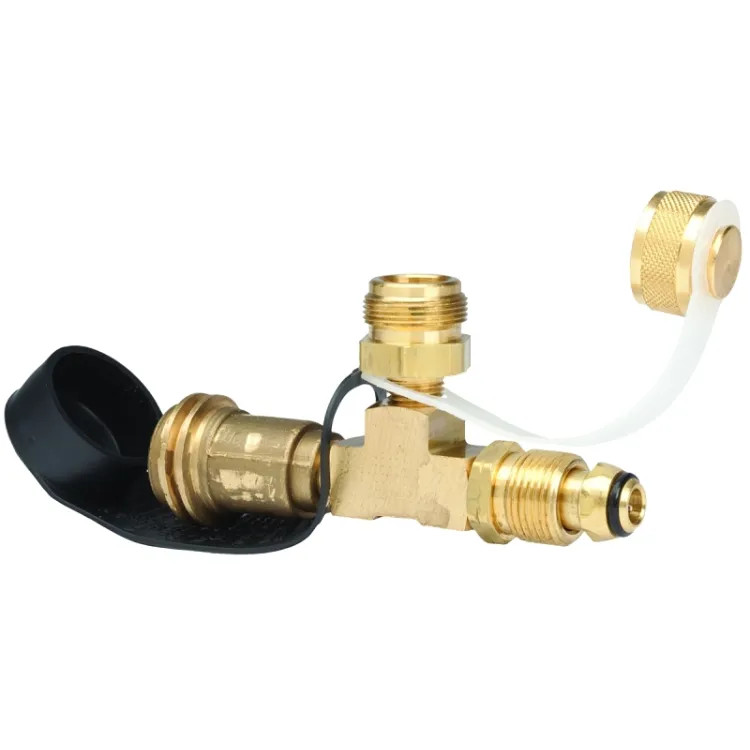 Mr. Heater Propane Adapter Tee, Brass - F273751