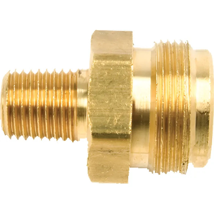 Mr. Heater 1/4” Male Pipe Thread x 1”-20 Male Throwaway Cylinder Thread Adapter - F273755