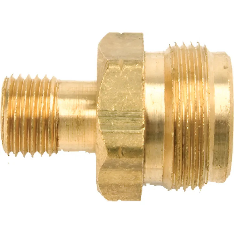 Mr. Heater 9/16” Left Hand Male Thread x 1”-20 Throwaway Cylinder Thread with Shut-off - F276130
