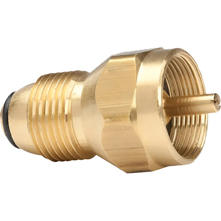 Mr. Heater Propane Tank Refill Adapter, Brass - F276172