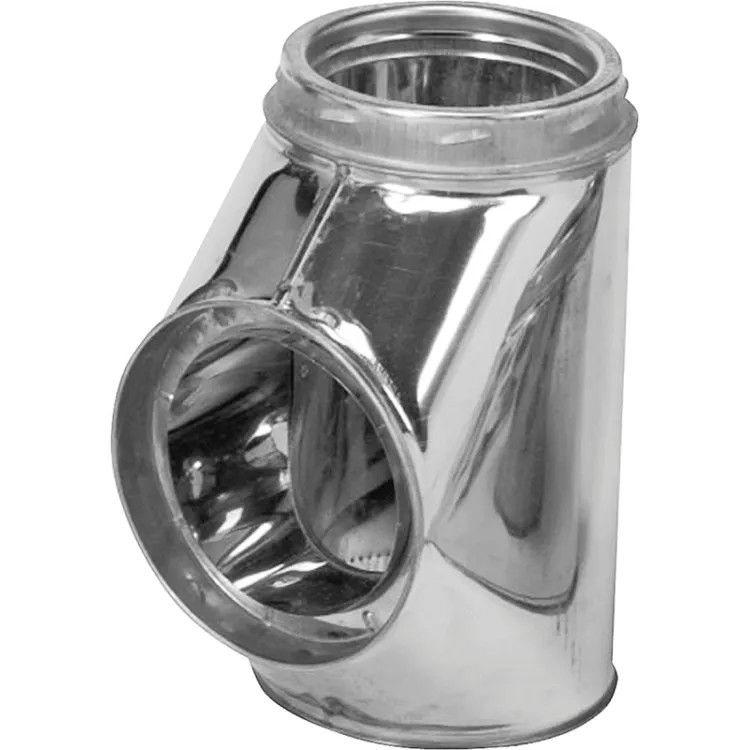 Selkirk Ultra-Temp 8" Insulated Tee With Tee Cap - 208100