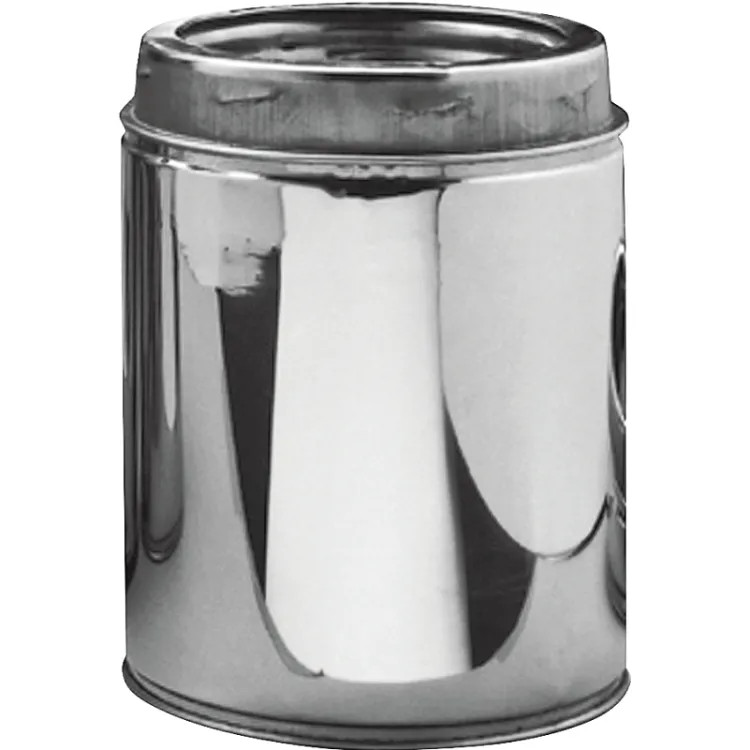 Selkirk Ultra-Temp 6" x 6" Insulated Chimney Pipe, Stainless Steel - 206006