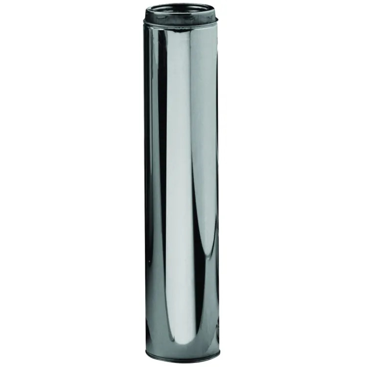 Selkirk Ultra-Temp 6" x 36" Insulated Chimney Pipe, Stainless Steel - 206036