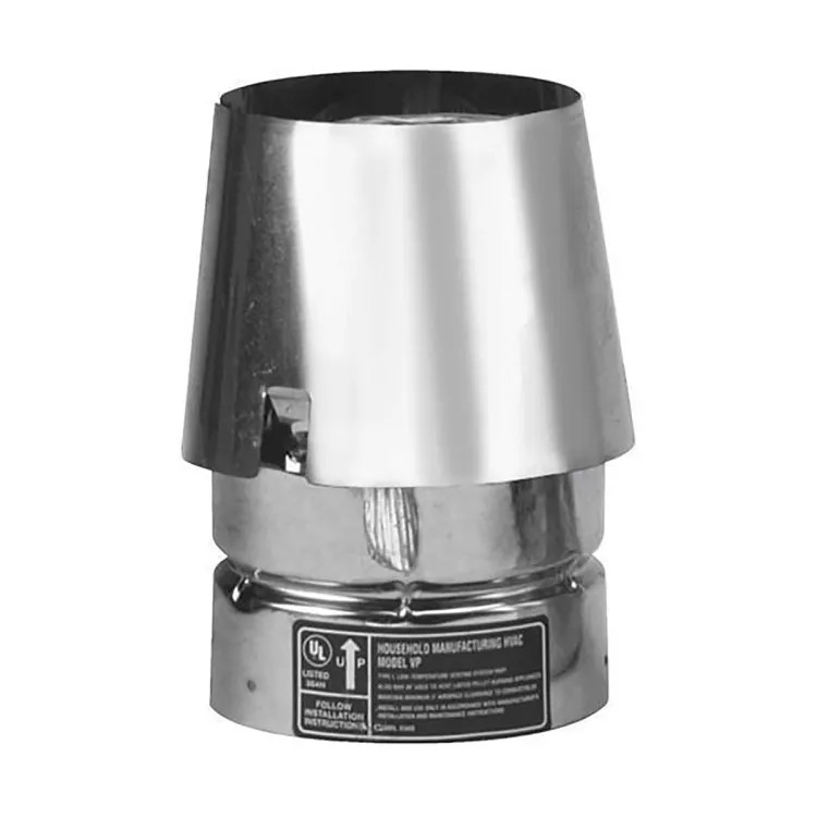 SELKIRK 243803 CAP EXIT PELLET 3IN GALVANIZED