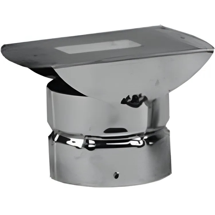 SELKIRK 243805 CAP HORIZONTAL PELLET 3IN GALV