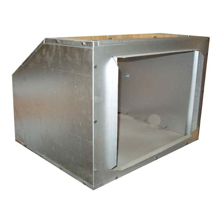 US Stove Universal Filter Box, Galvanized Steel - UFB908
