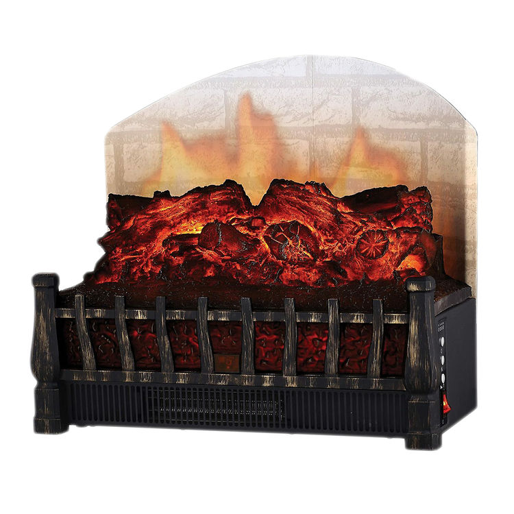 Comfort Glow Electric Log Insert, Heater and Rear Reflecting Panel - ELCG364