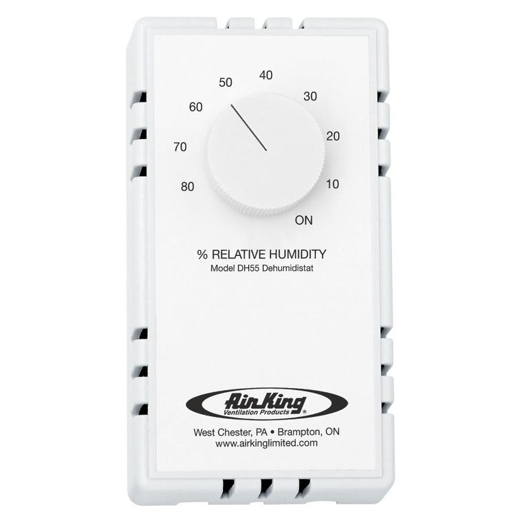 AIR KING DH55 HUMIDISTAT CNTRL 120V 7.5AMP