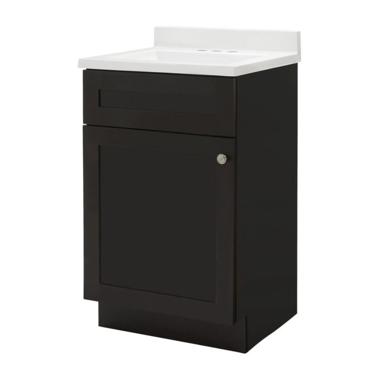 FOREMOST CXBVT1816 VANITY CASON BLK COFEE 18X16IN