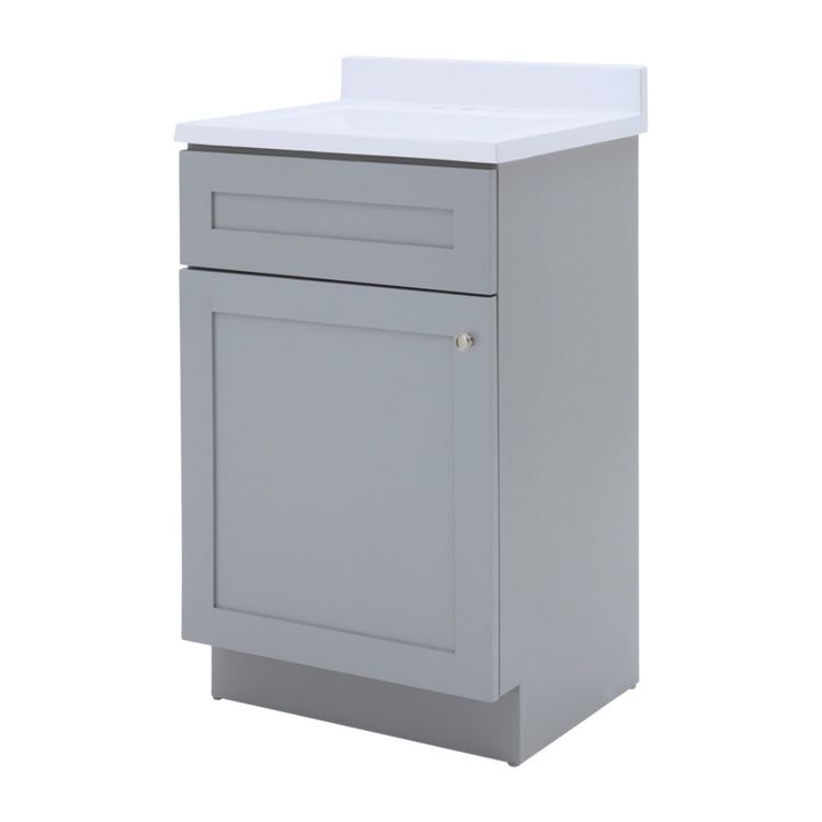 FOREMOST CXGVT1816 VANITY CASON COOL GREY 18X16IN