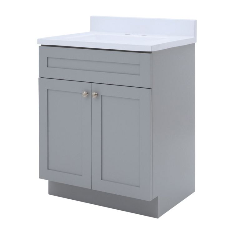 FOREMOST CXGVT2418 VANITY CASON COOL GREY 24X18IN