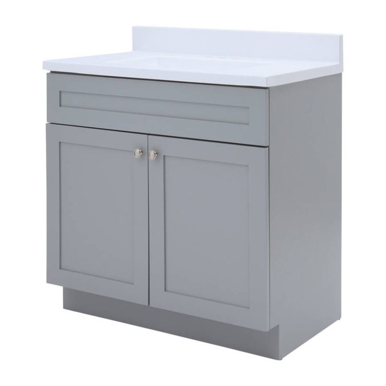 FOREMOST CXGVT3018 VANITY CASON COOL GREY 30X18IN
