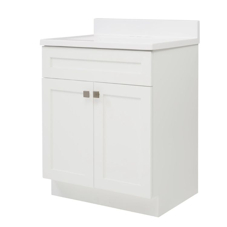 FOREMOST CXWVT2418 VANITY CASON FLT WHITE 24X18IN