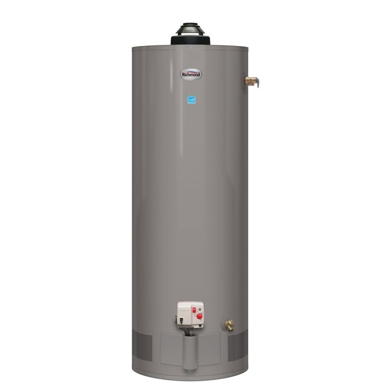 Rheem Encore Natural Gas Water Heater, 50 Gallon, 40000 BTU - 12G50-40E2