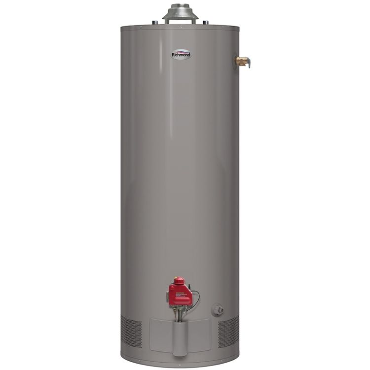 Rheem Essential Liquid Propane Tall Water Heater, 29 Gallon, 6-Year, 30000 BTU - 6G30-30PF3