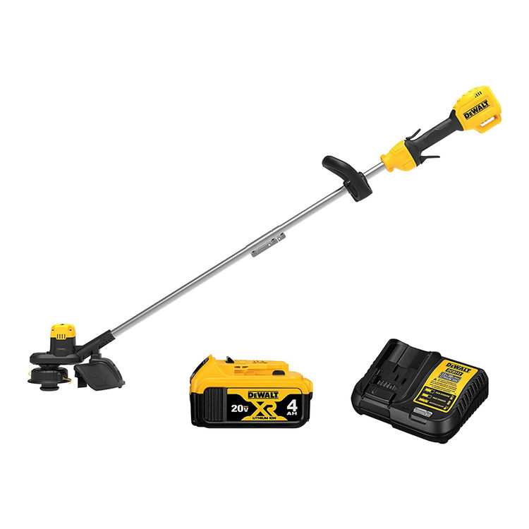 DeWALT DCST925M1 20V MAX 13" Cordless String Trimmer w/ Charger and 4.0 Ah Battery