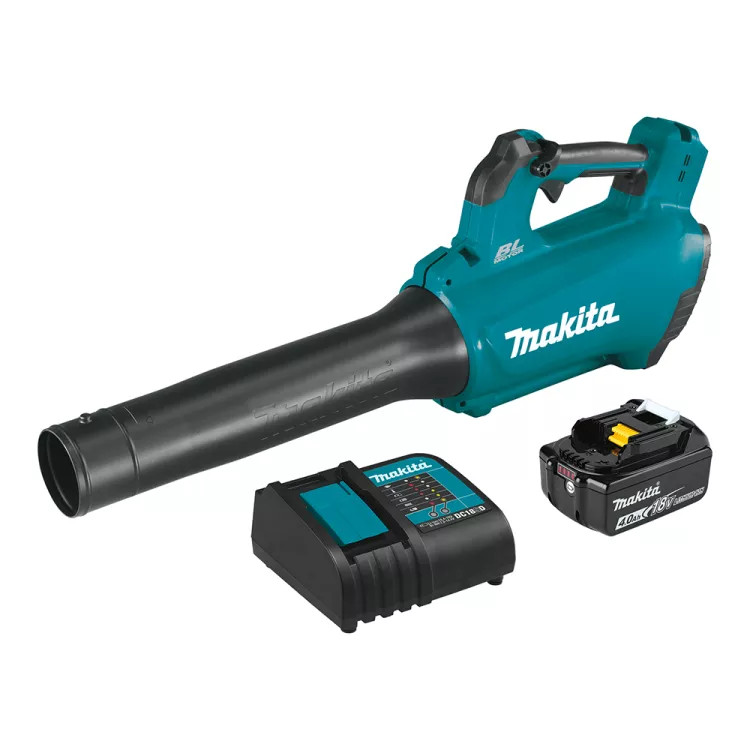 Makita 18V LXT Lithium‑Ion Brushless Cordless Blower Kit, 4.0Ah - XBU03SM1