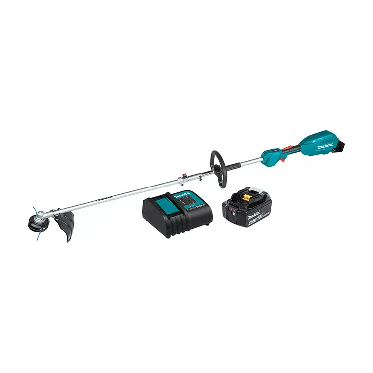 Makita 18V LXT Lithium‑Ion, XPT Extreme Protection Technology, Couple Shaft Power Head Kit w/ 13" String Trimmer Attachment, Brushless, Cordless, (4.0Ah) - XUX02SM1X1