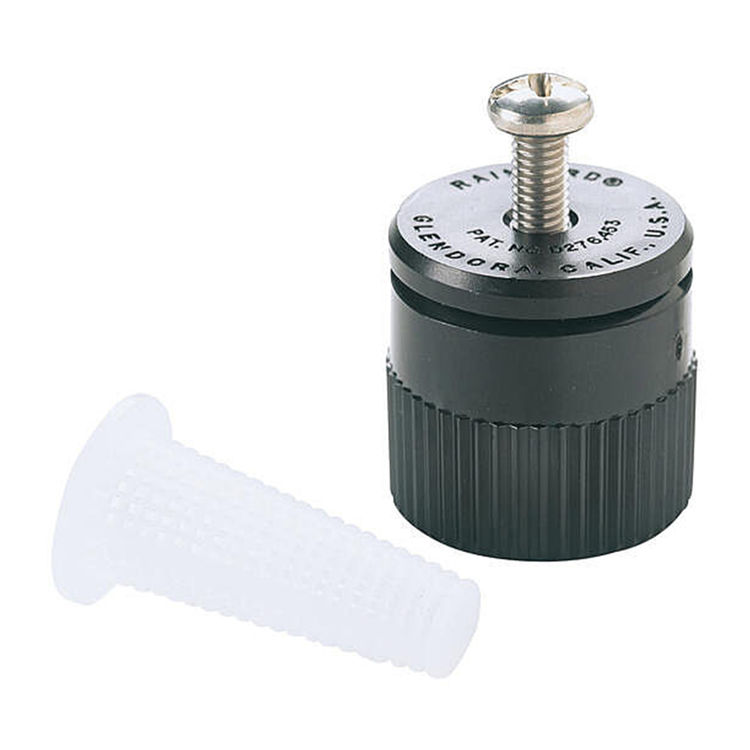 Rain Bird 1300 Adjustable Full-Circle Flower Bubbler, 1 to 2.3 GPM, 1' -3' Spray Distance, 1/2" Female Threaded - Black
