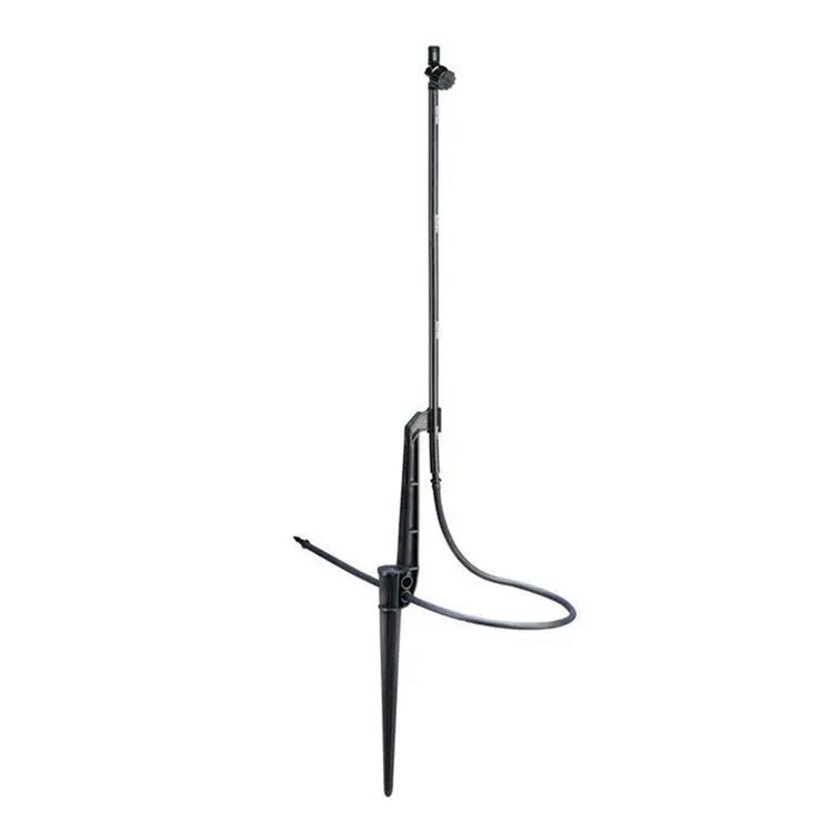 Rain Bird MSSTKTH1S Drip Micro Spray on Stake, 180 Degrees Half Circle Pattern, 0-10.5' Spray Distance - Black