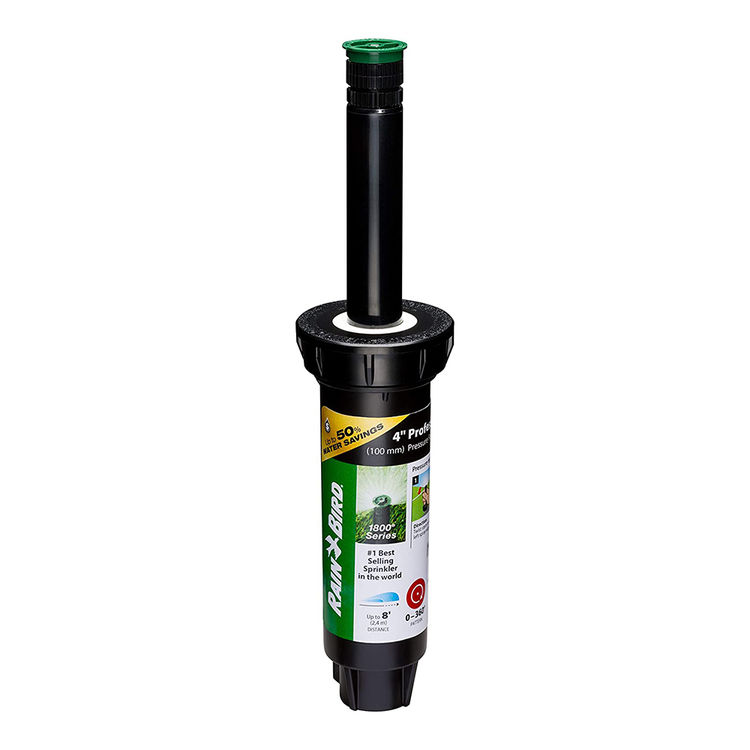 Rain Bird 1804AP4PRS Adjustable Pop-up 4" Spray Nozzle (0-360 Degrees) 4 Ft. Range with Pressure Regulator