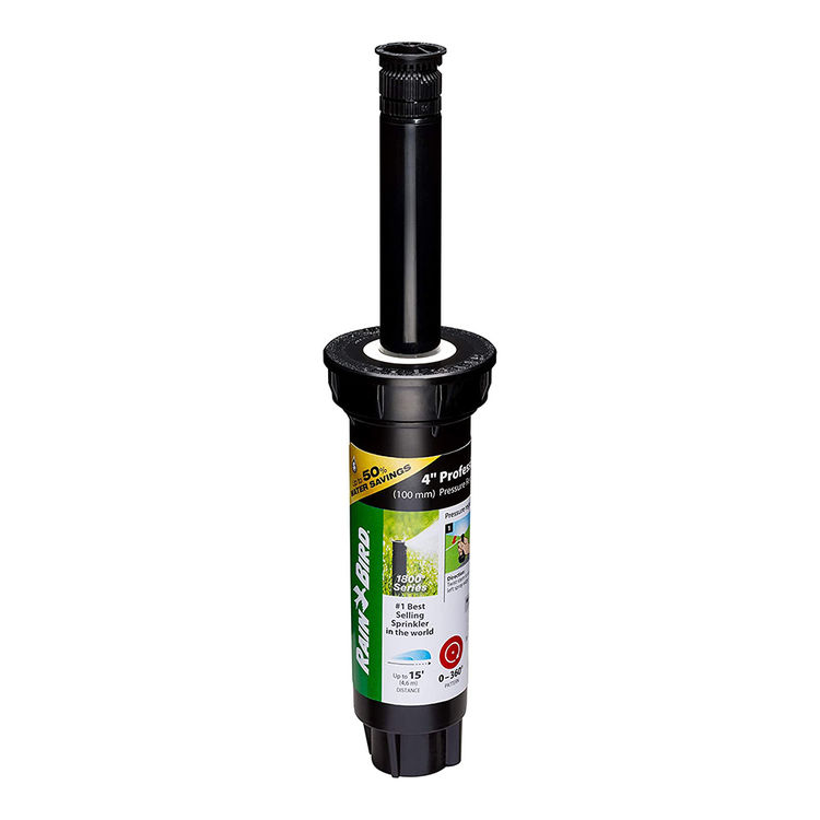 Rain Bird 1804HV15PR High Efficiency 4" Spray Nozzle 15 Ft. Range with Pressure Regulator