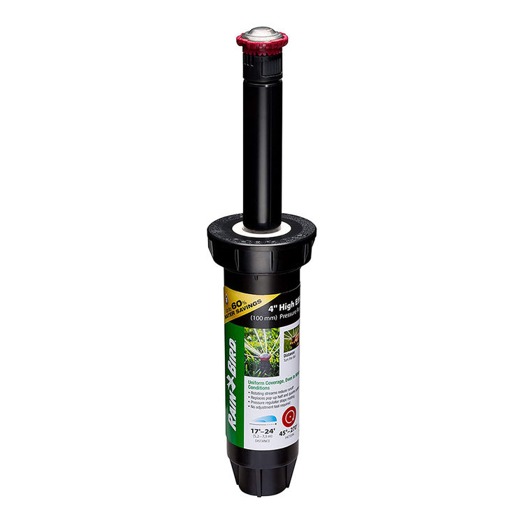 Rain Bird 22SAPROPR Professional Mini Adjustable 4" Rotor Sprinkler 24 Ft. Range with Pressure Regulator (45 to 270 Degrees)