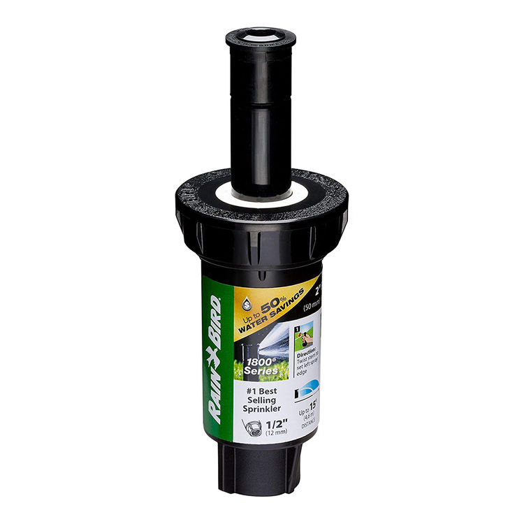 Rain Bird 1802FDSPRS 2" Full Pattern Dual Spray Nozzle (360 Degrees) 15 ft Range with Pressure Regulator