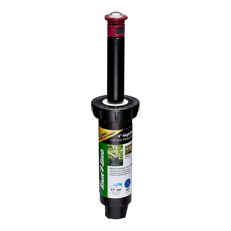 Rain Bird 22SAFPROPR Professional 4" Rotor Sprinkler Full Pattern 17 - 24 Ft. Range with Pressure Regulator