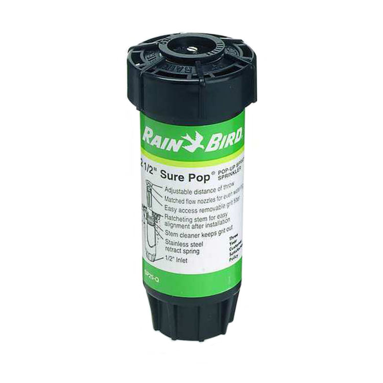 Rain Bird SP25H18 2-1/2" Shrub Spray Head Half Circle Pattern, 20 - 41 Ft. Range