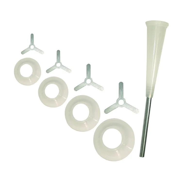 Weston Snack Stick Funnel Set For Pro/Butcher Series Meat Grinders - 08-2601