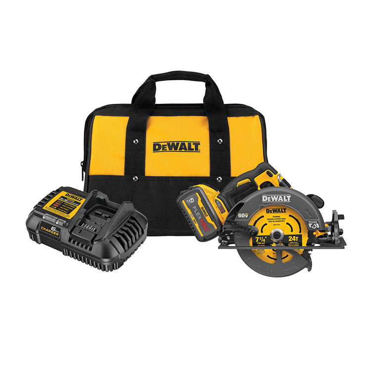 DeWALT DCS578X1 60V Brushless Circular Saw Kit - 7-1/4"