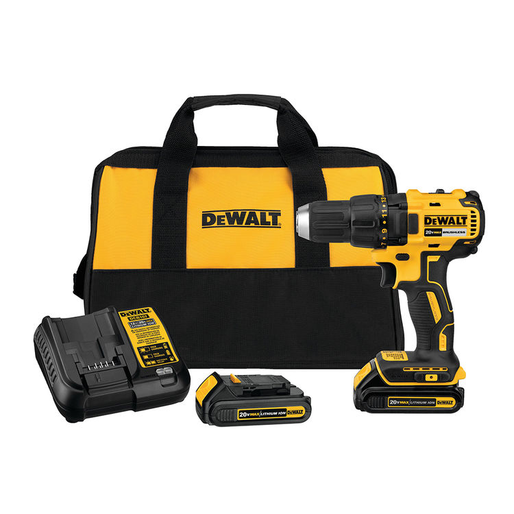 DeWALT DCD777C2 20V Brushless Compact Drill/Driver