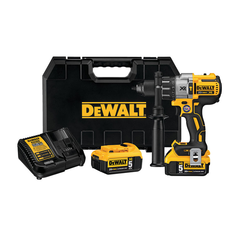 DeWALT DCD996P2 20V 3-Speed Hammer Drill - Lithium-Ion