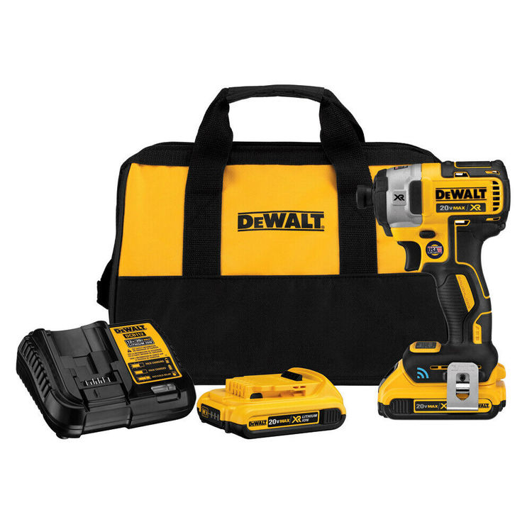 DeWALT DCF888D2 20V MAX XR Brushless Tool Connect Impact Driver Kit