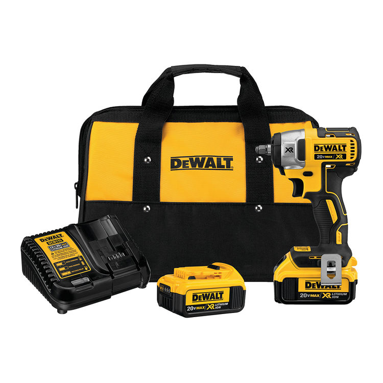 DeWALT DCF890M2 20V Impact Wrench - 3/8" W/LED