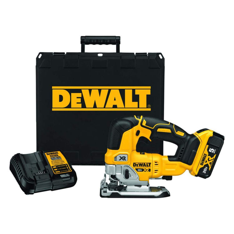 DeWALT DCS334P1 20V Cordless Jigsaw Kit - 5Ah